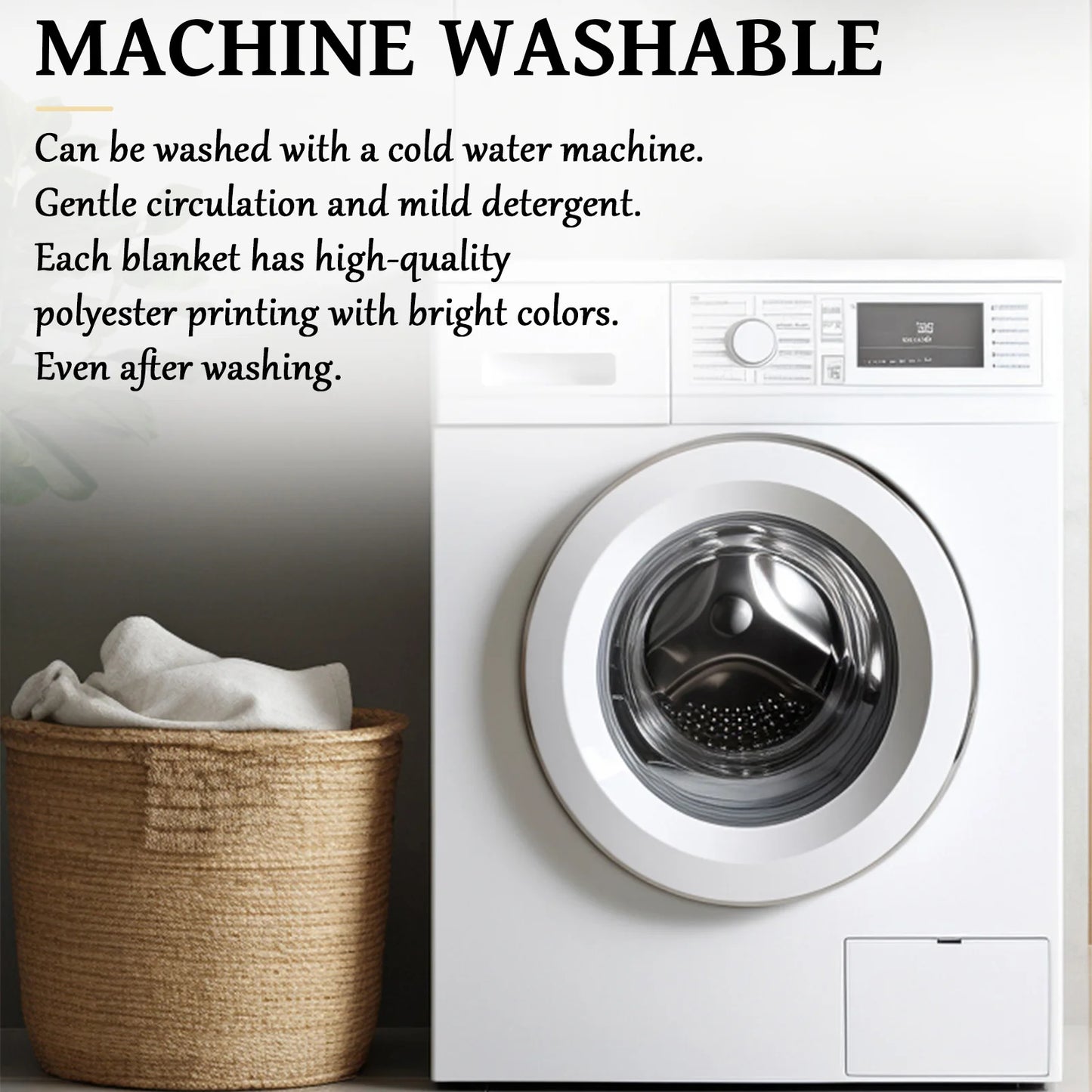 Soft "If God is For You" Sofa Blanket