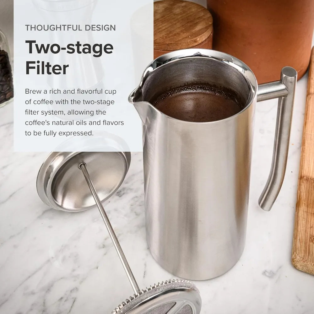 23 Oz Double-Walled French Press