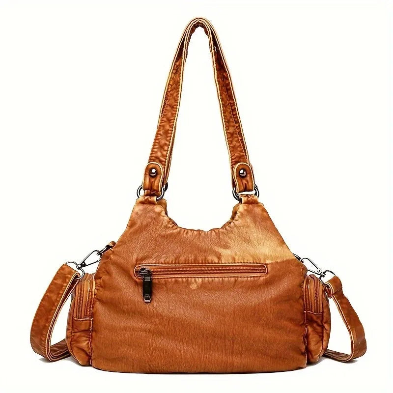 Soft PU Leather Shoulder Bag
