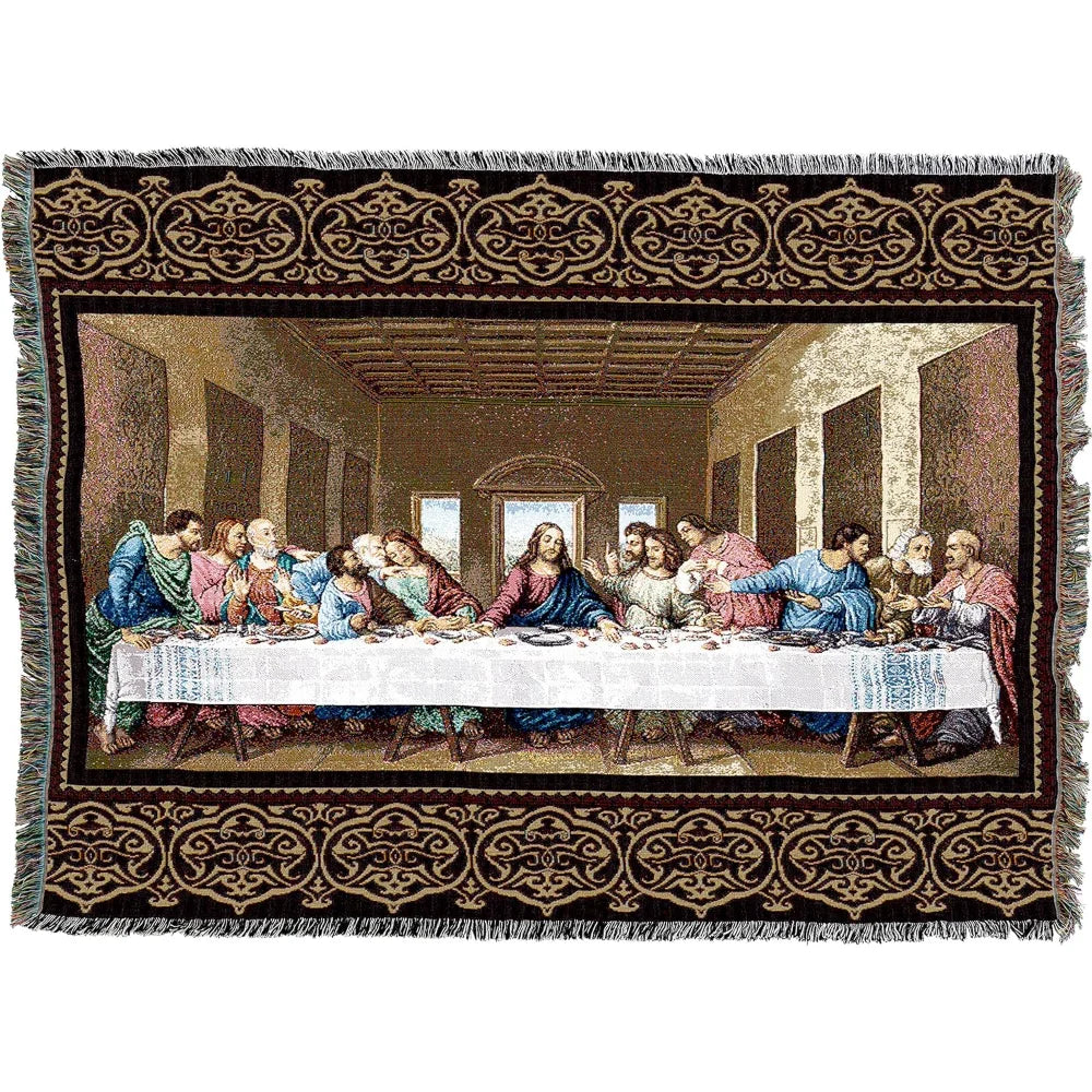 "The Last Supper" by Leonardo da Vinci Tapestry Blanket