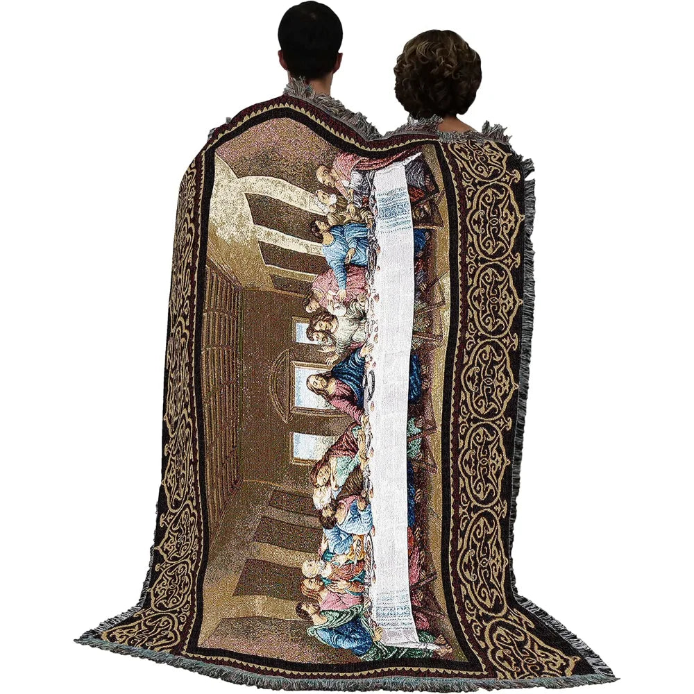 "The Last Supper" by Leonardo da Vinci Tapestry Blanket