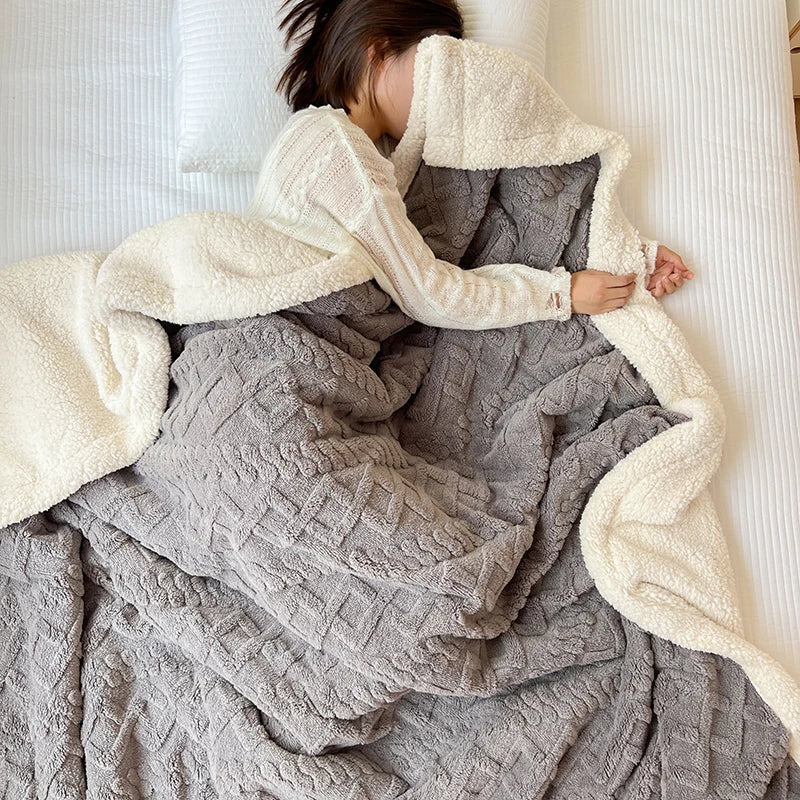Soft Sherpa/Velvet Blanket