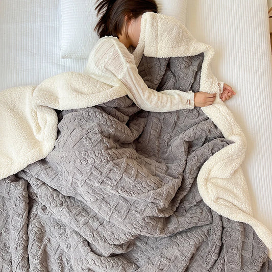 Soft Sherpa/Velvet Blanket