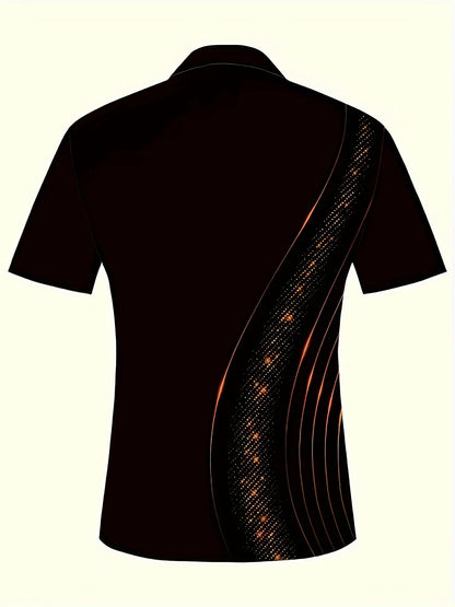 Men's fashion cross polo