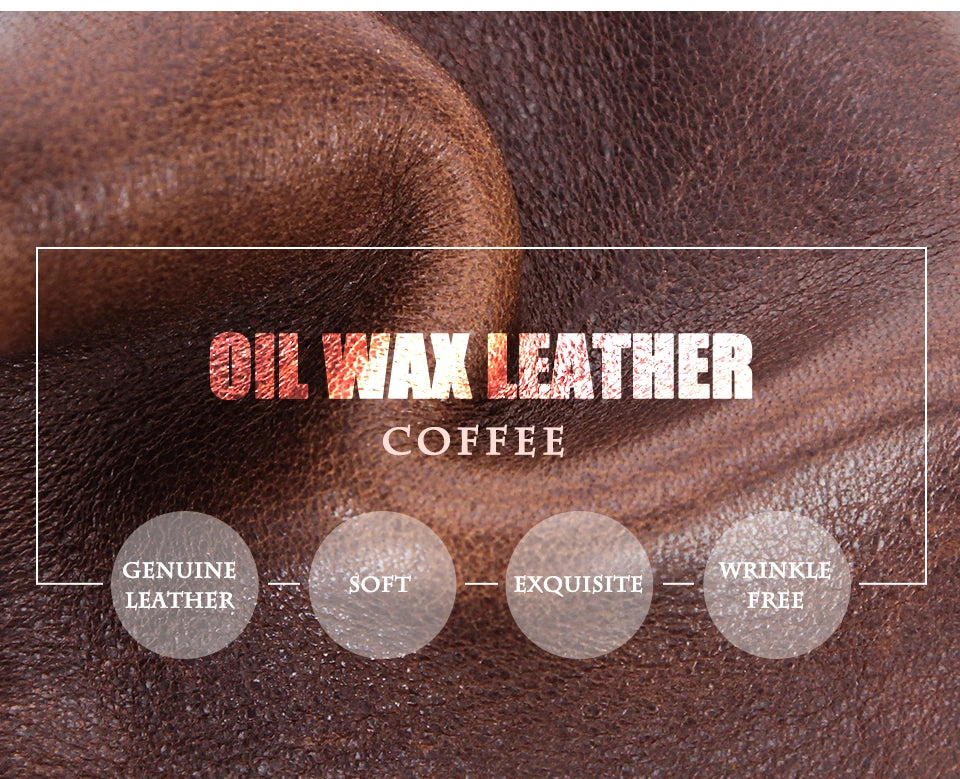 Genuine Leather Mini Wallet