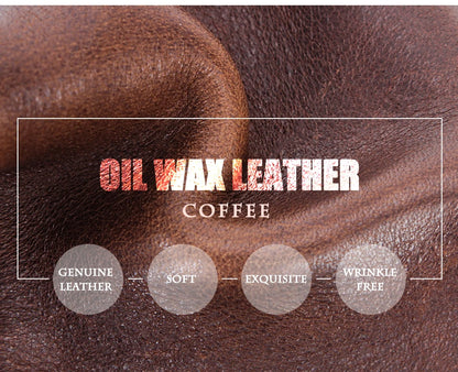Genuine Leather Mini Wallet