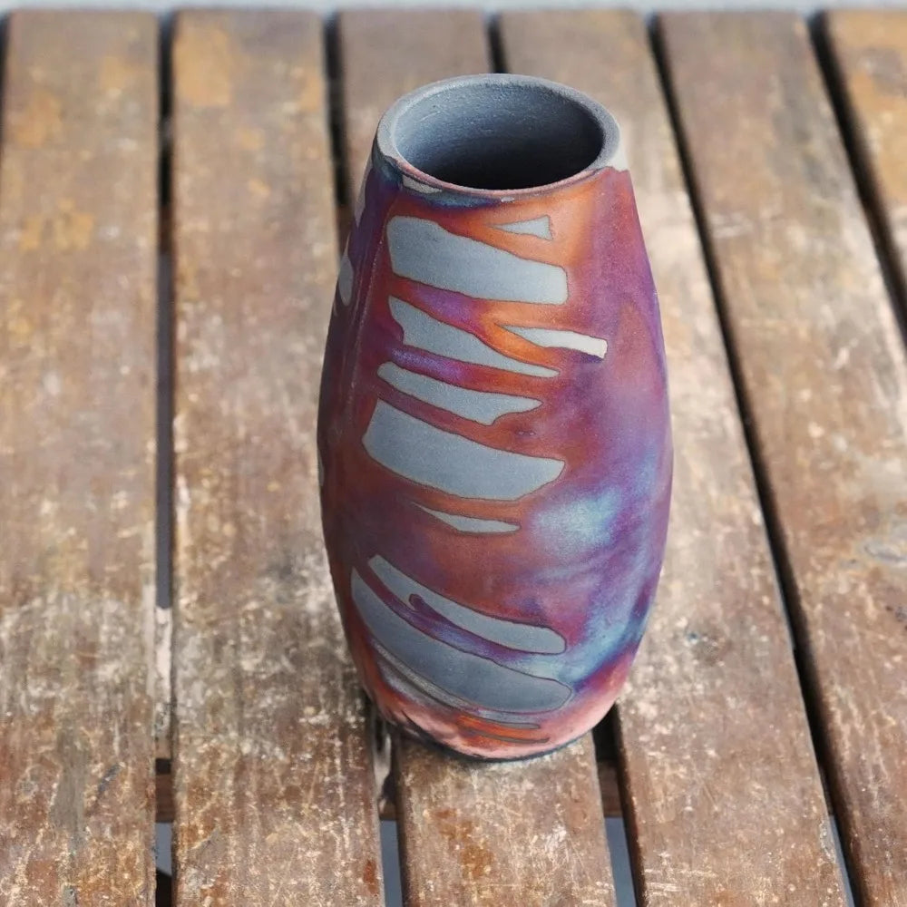 6-inch handmade ceramic vase