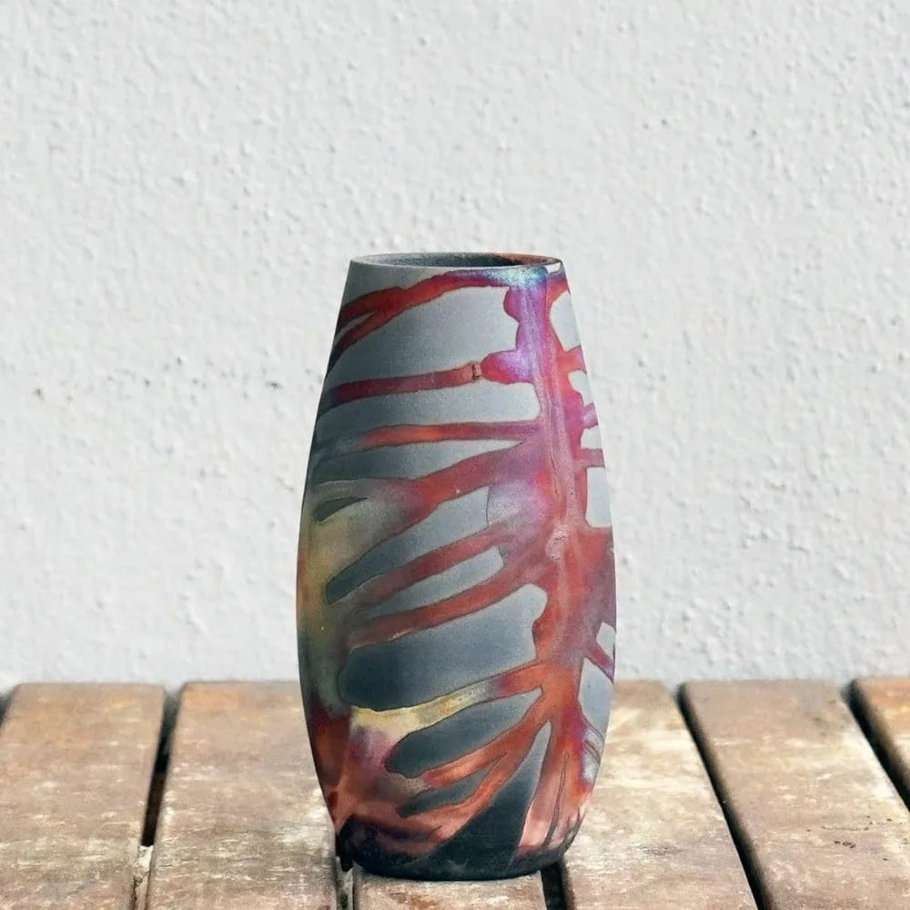 6-inch handmade ceramic vase