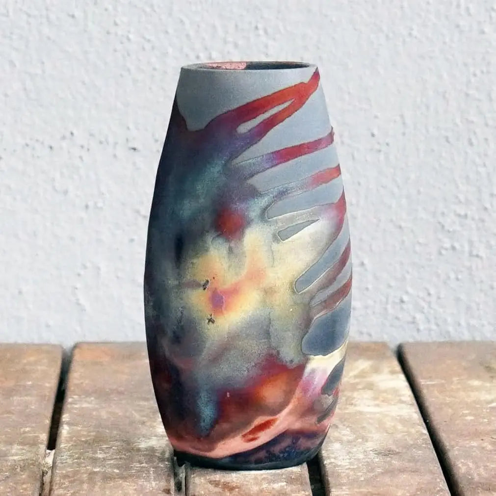 6-inch handmade ceramic vase