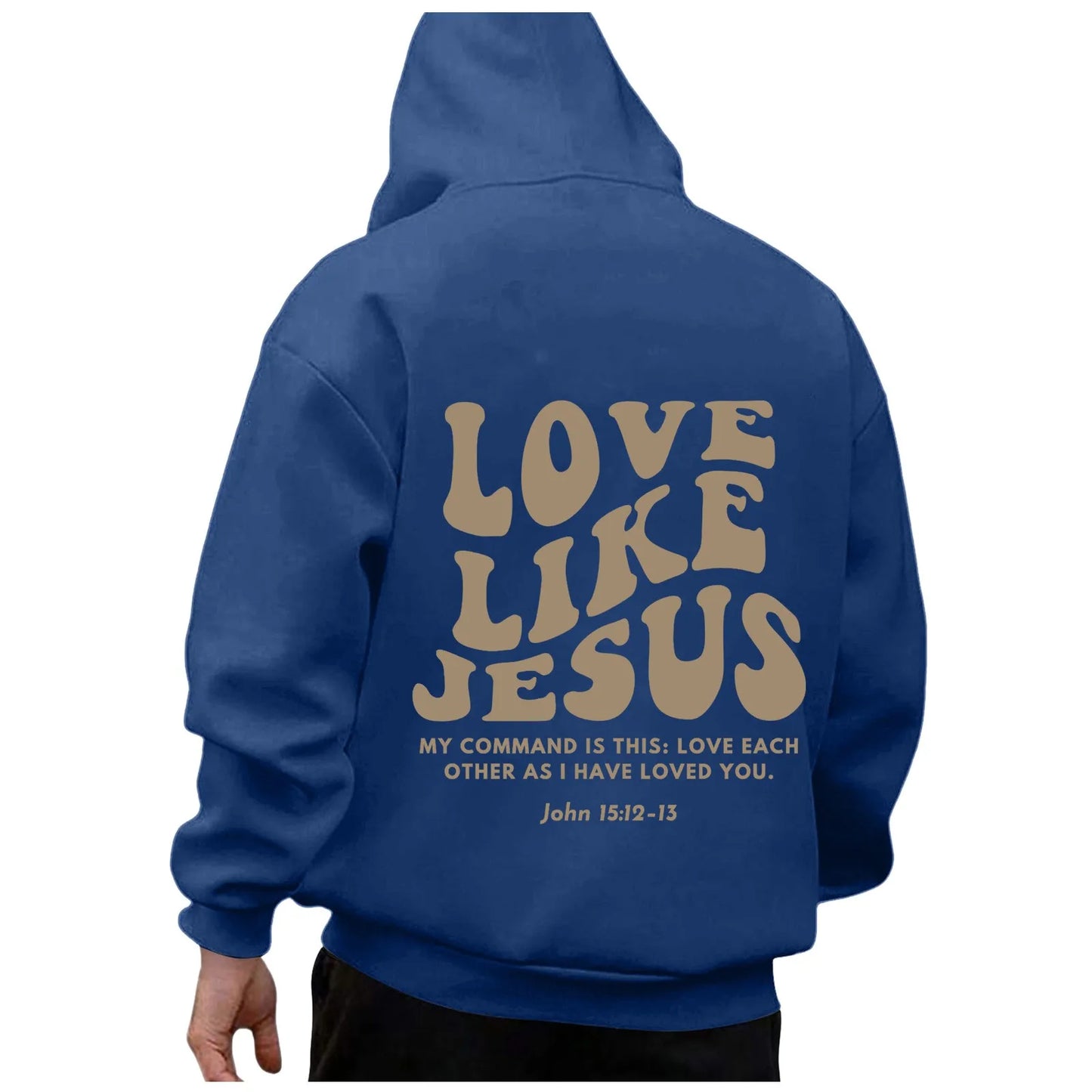 Love Like Jesus Hoodie for Men