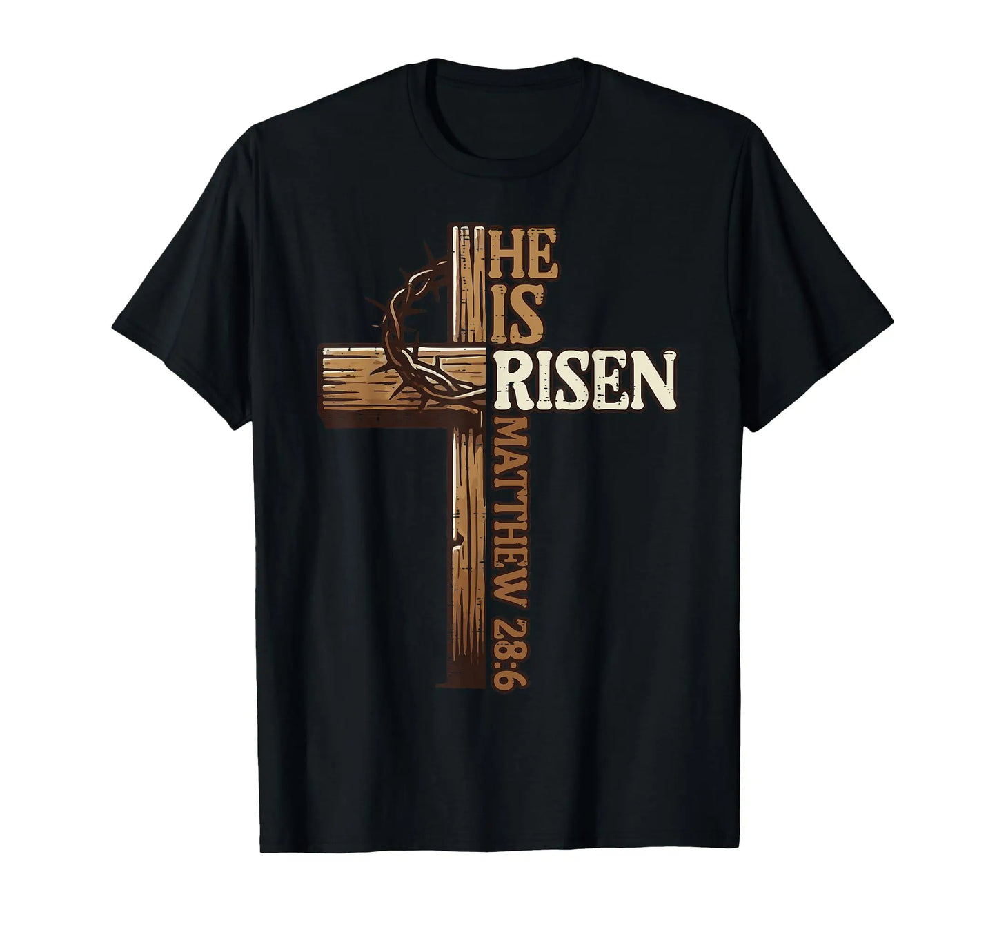 He Is Risen Jesus Christian Men/Women T-Shirt