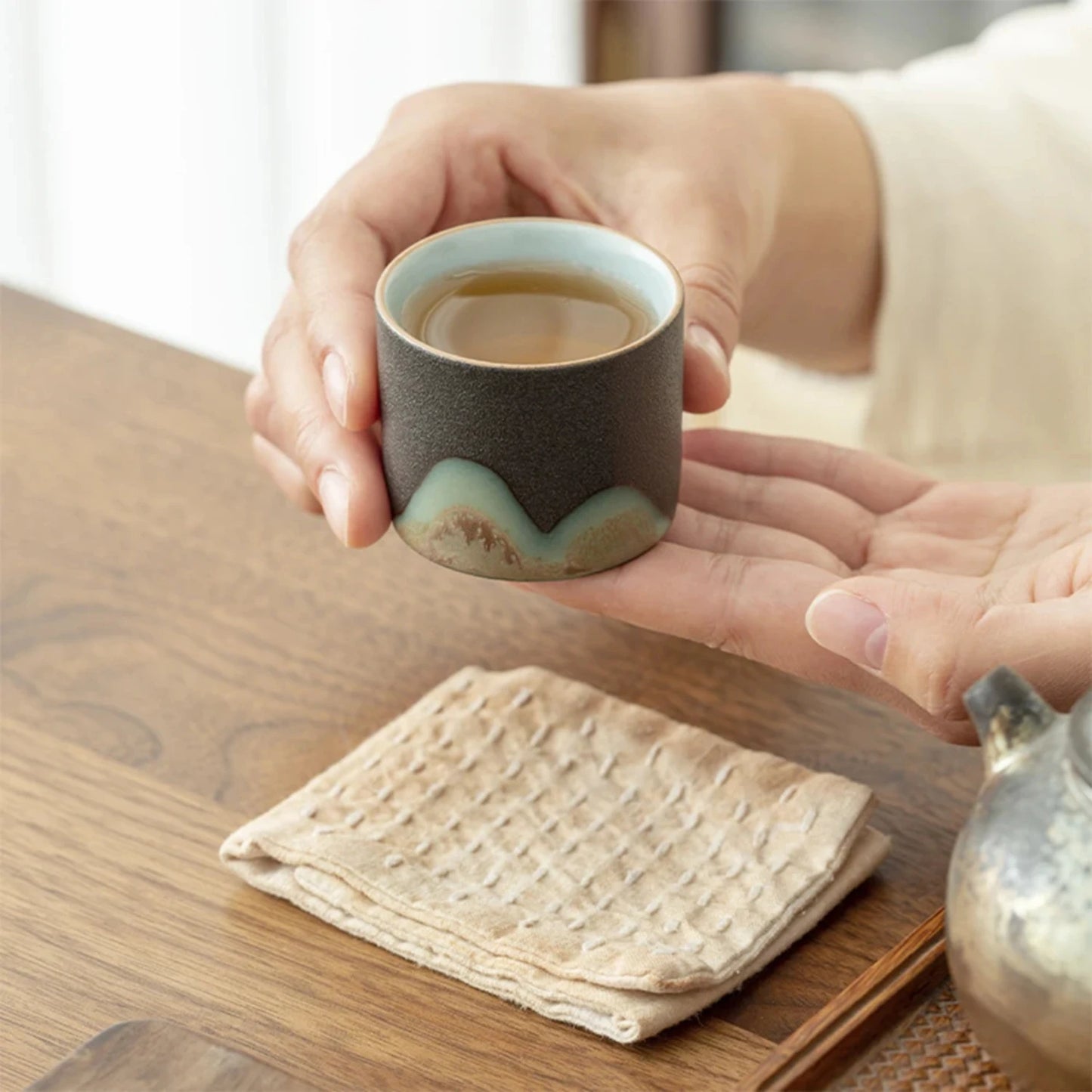Handmade Chinese Ceramic Tea/Coffee Cup