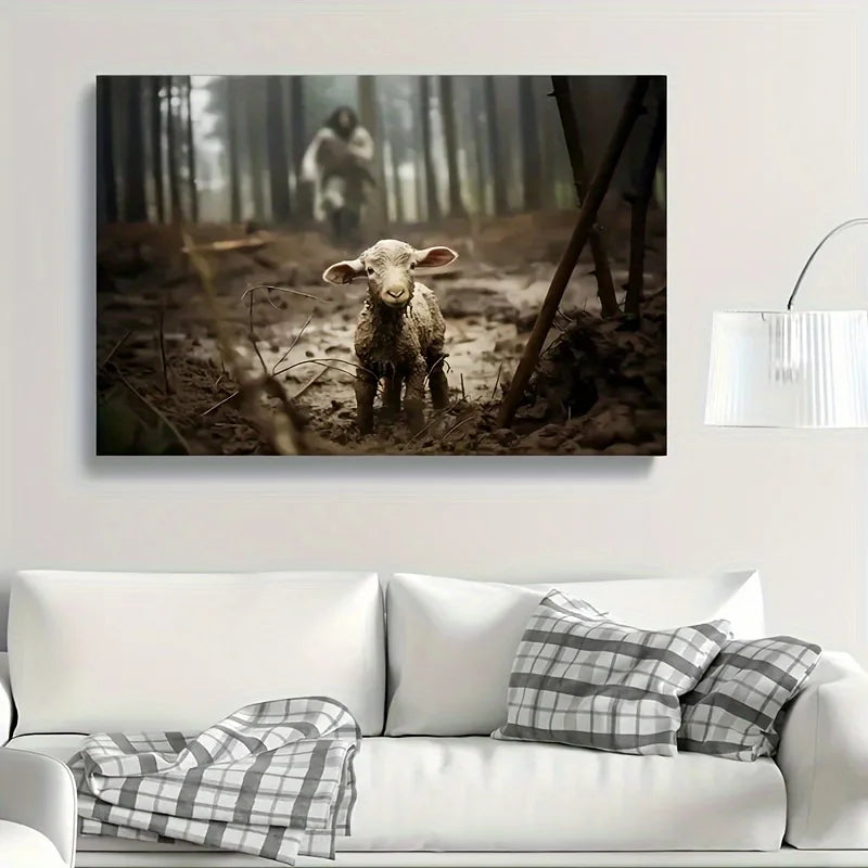 "Leaving the 99" Wood Framed Print