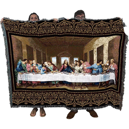 "The Last Supper" by Leonardo da Vinci Tapestry Blanket