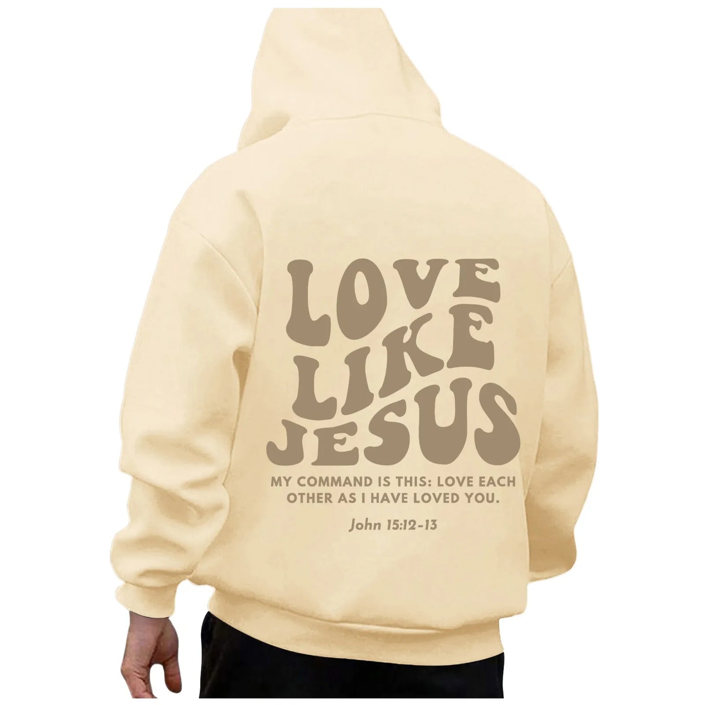 Love Like Jesus Hoodie for Men
