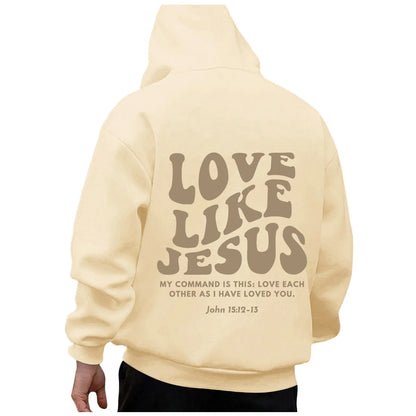 Love Like Jesus Hoodie for Men