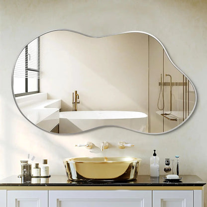 Decorative Wall Mirrors 20"x36" Aluminum Alloy Frame