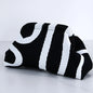 Small Knit/Striped Clutch Handbag