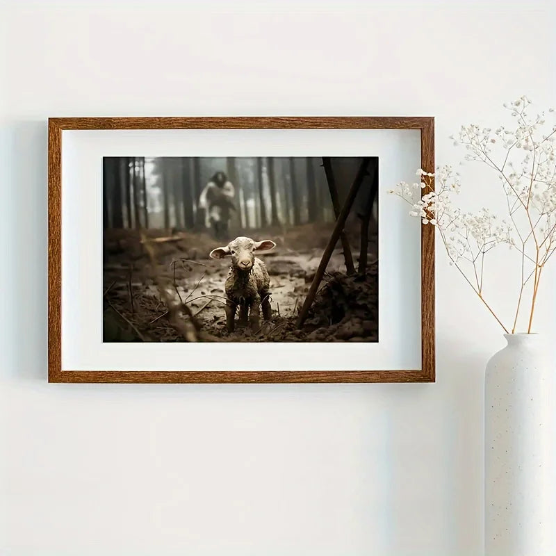 "Leaving the 99" Wood Framed Print