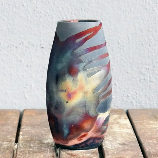 6-inch handmade ceramic vase