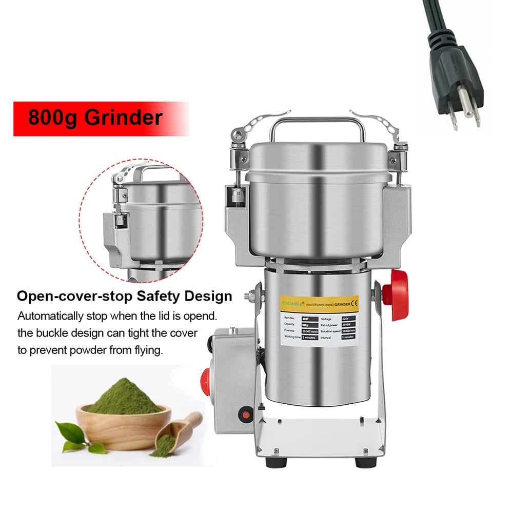 Biolomix 24oz/28oz (700g/800g) Electric Food Mill Coffee Grinder