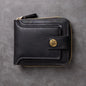 Zippered Leather Wallet