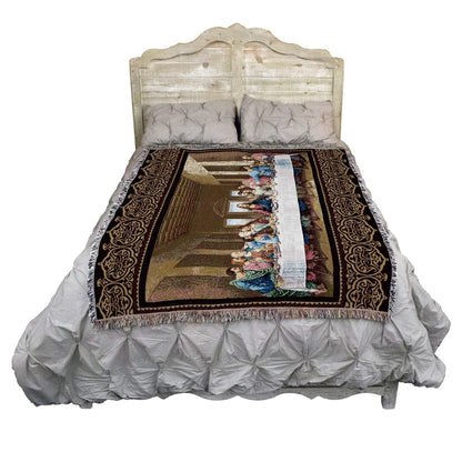 "The Last Supper" by Leonardo da Vinci Tapestry Blanket