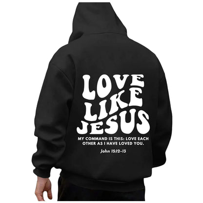 Love Like Jesus Hoodie for Men