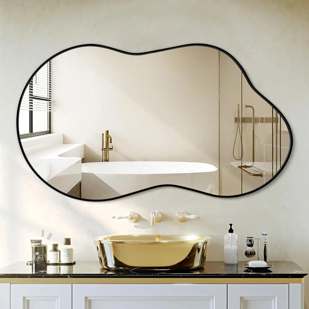 Decorative Wall Mirrors 20"x36" Aluminum Alloy Frame