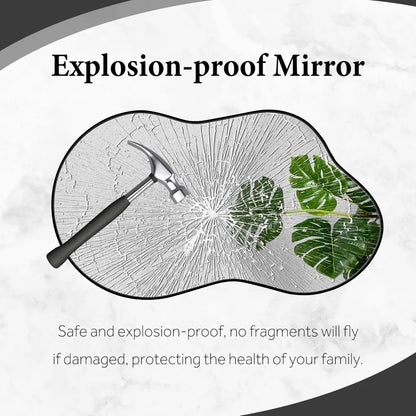 Decorative Wall Mirrors 20"x36" Aluminum Alloy Frame