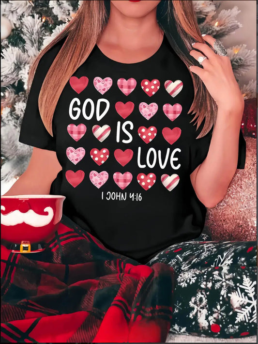 Women's God Is Love T-Shirt