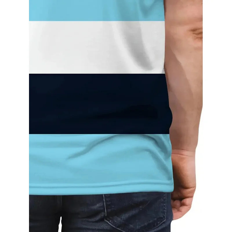 Men's Fashion Stripes polo