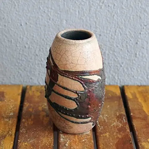 6-inch handmade ceramic vase