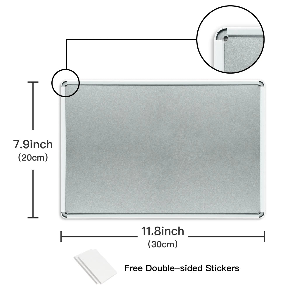 7.8 X 11.8 Inch PORCH THERAPY Vintage Metal Sign