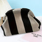 Small Knit/Striped Clutch Handbag