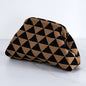 Small Knit/Striped Clutch Handbag