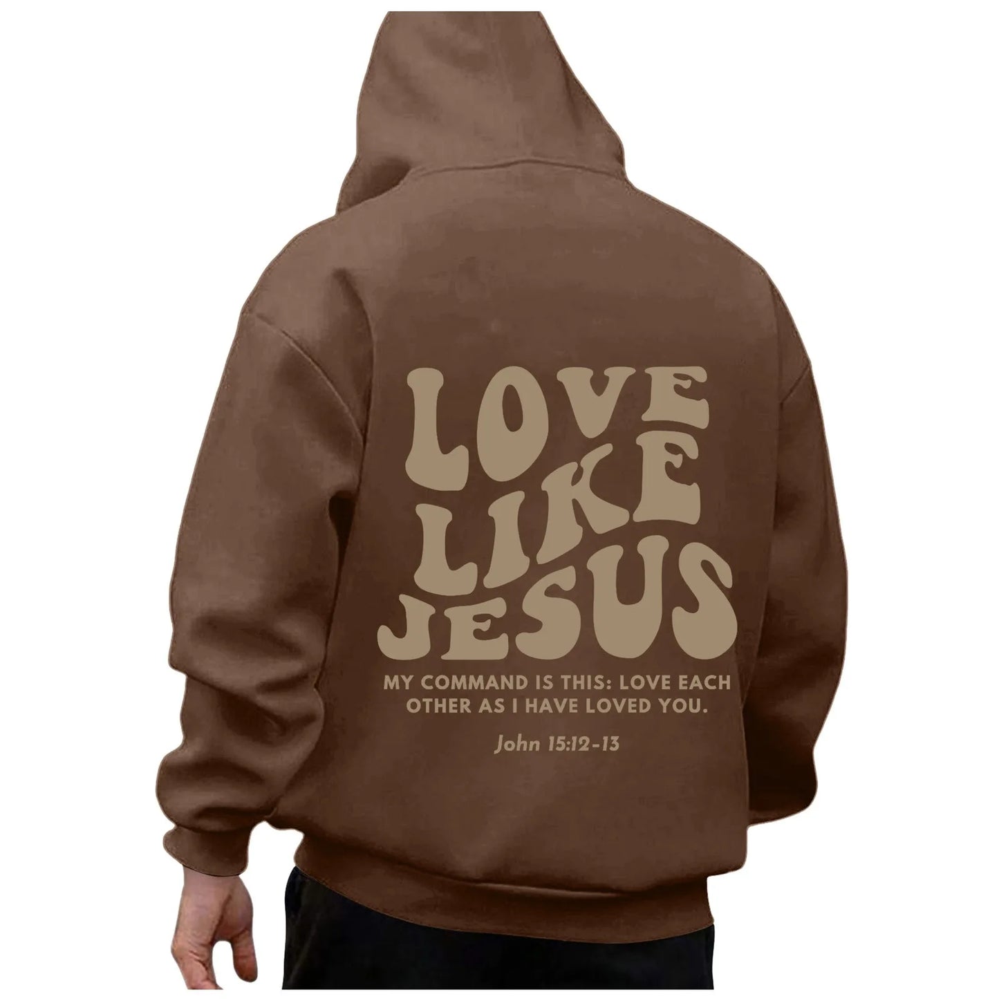 Love Like Jesus Hoodie for Men