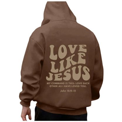 Love Like Jesus Hoodie for Men
