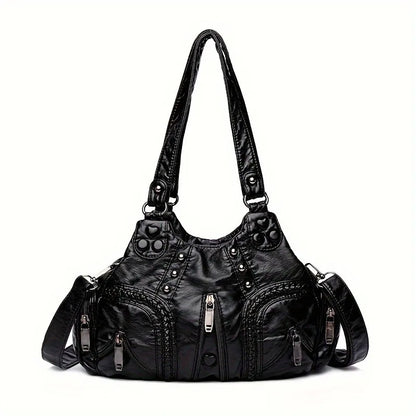 Soft PU Leather Shoulder Bag