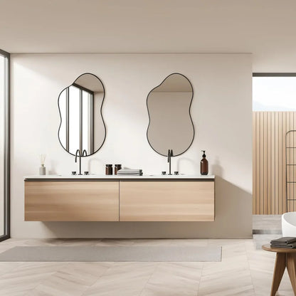 Decorative Wall Mirrors 20"x36" Aluminum Alloy Frame