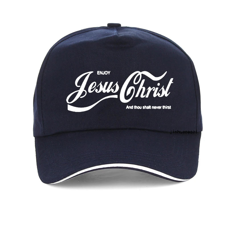 Jesus Christ The Real King Christian Baseball Cap