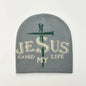 JESUS Letter Jacquard Beanies Hat