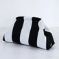 Small Knit/Striped Clutch Handbag