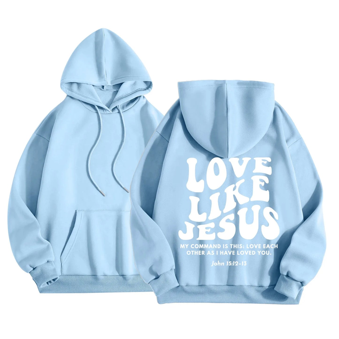 Love Like Jesus Hoodie for Men