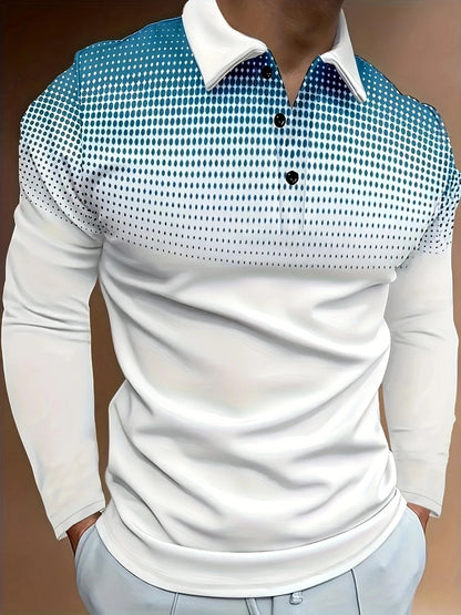 3D Men's polo