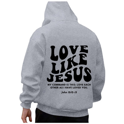 Love Like Jesus Hoodie for Men