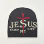 JESUS Letter Jacquard Beanies Hat