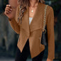 Vintage Suede Cardigan Jacket