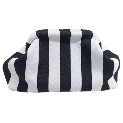 Small Knit/Striped Clutch Handbag