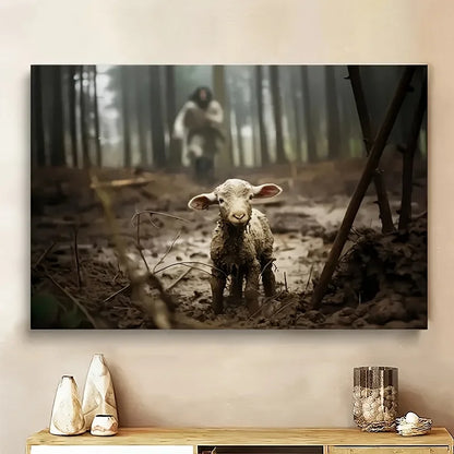 "Leaving the 99" Wood Framed Print